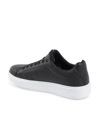 V Italia Mens Sneaker Black SNK 001 M BLACK - Horizon Bliss