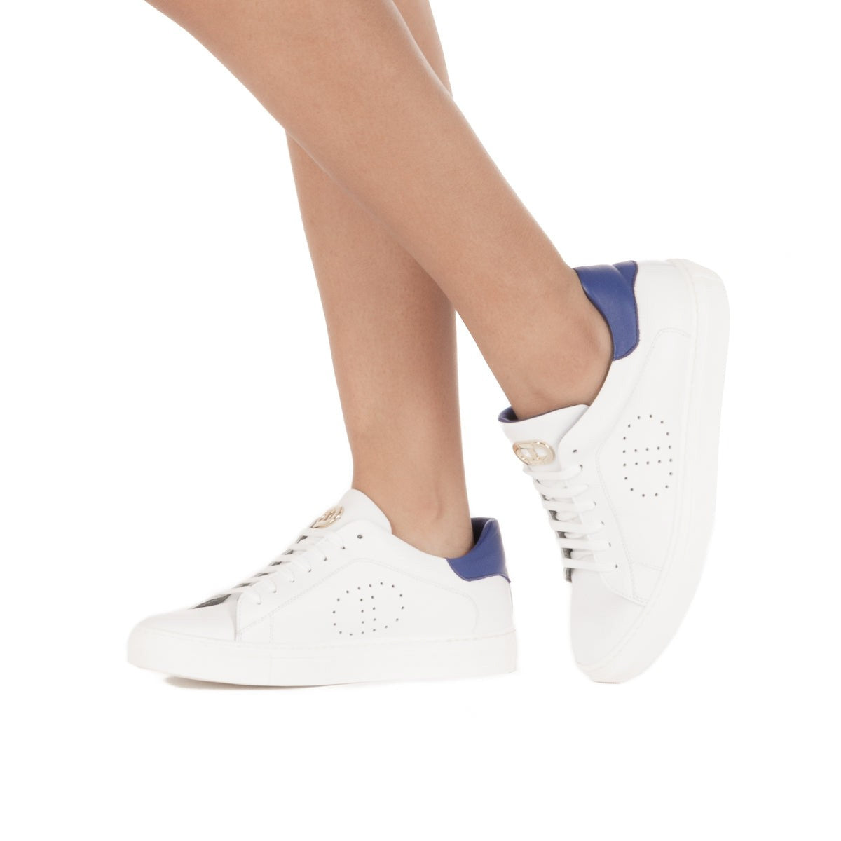 Racer Sportivo Sneaker - White Blue - Horizon Bliss