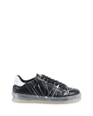 Splatter Sneaker - Black White - Horizon Bliss