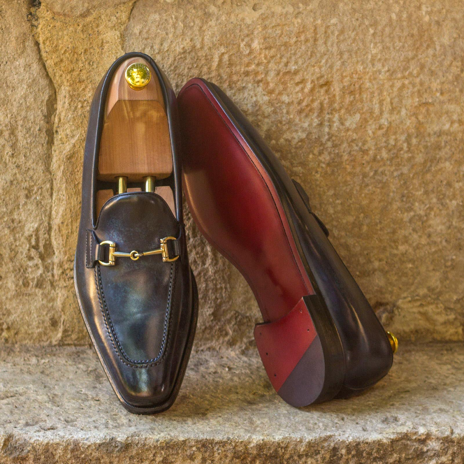 Dre Patina Loafers - Horizon Bliss