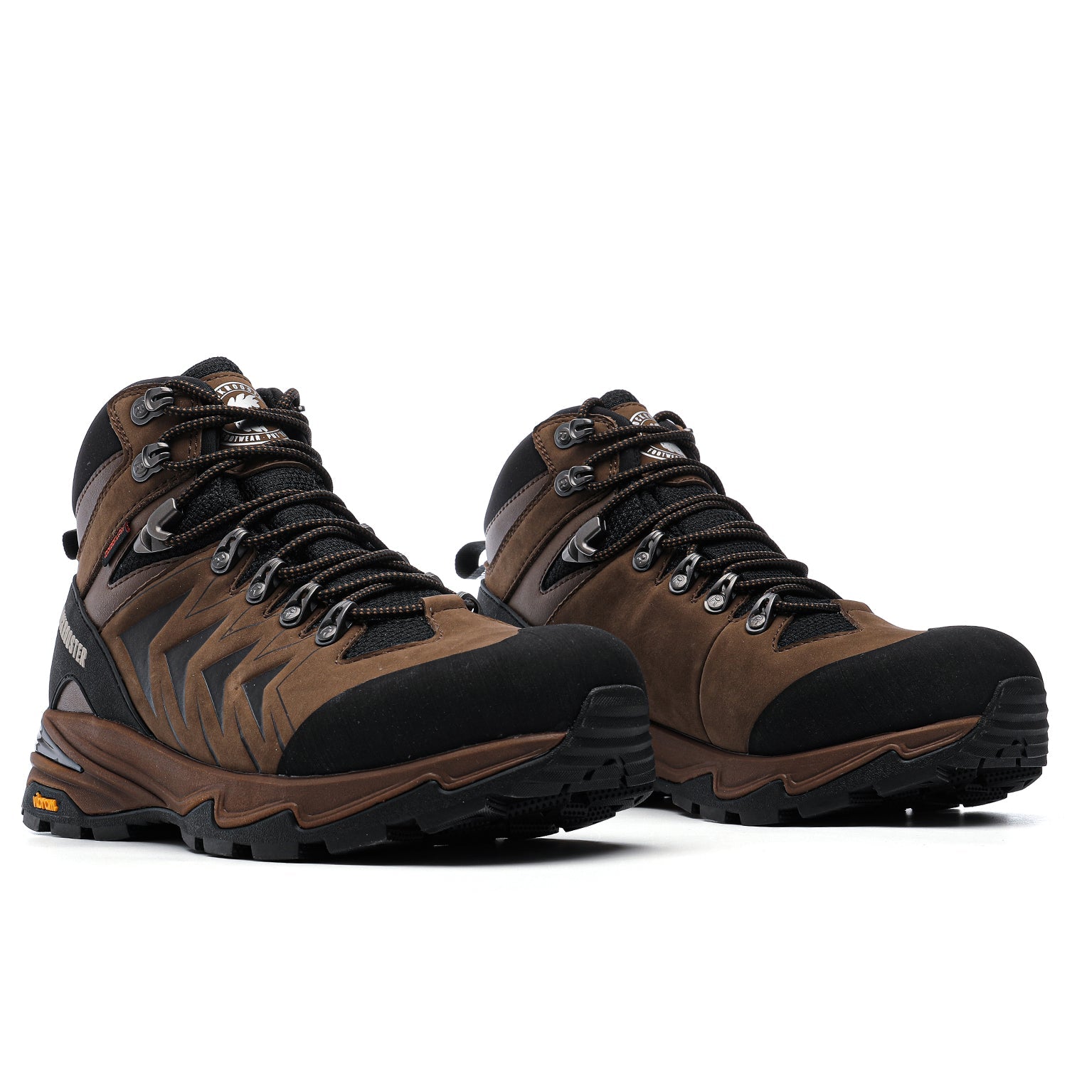 ROCKROOSTER Williamsburg Brown 6 Inch Waterproof Hiking Boots with - Horizon Bliss