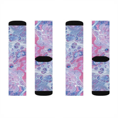 Tie Dye Fun Novelty Socks - Horizon Bliss