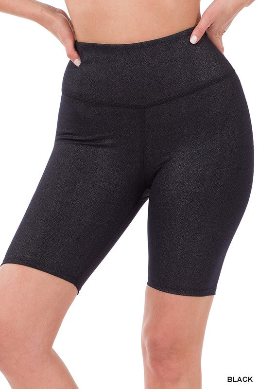 Athletic High Rise Biker Shorts