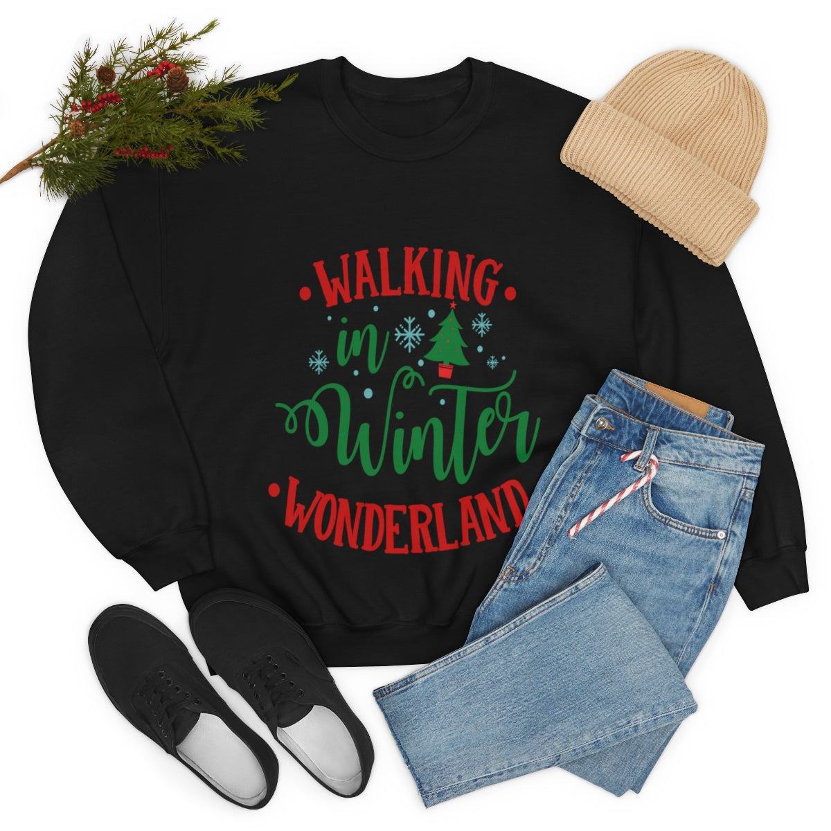 Womens Winter Wonderland Sweatshirt - Horizon Bliss