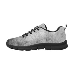 Womens Sneakers, Grey And Black  Running Shoes - Horizon Bliss