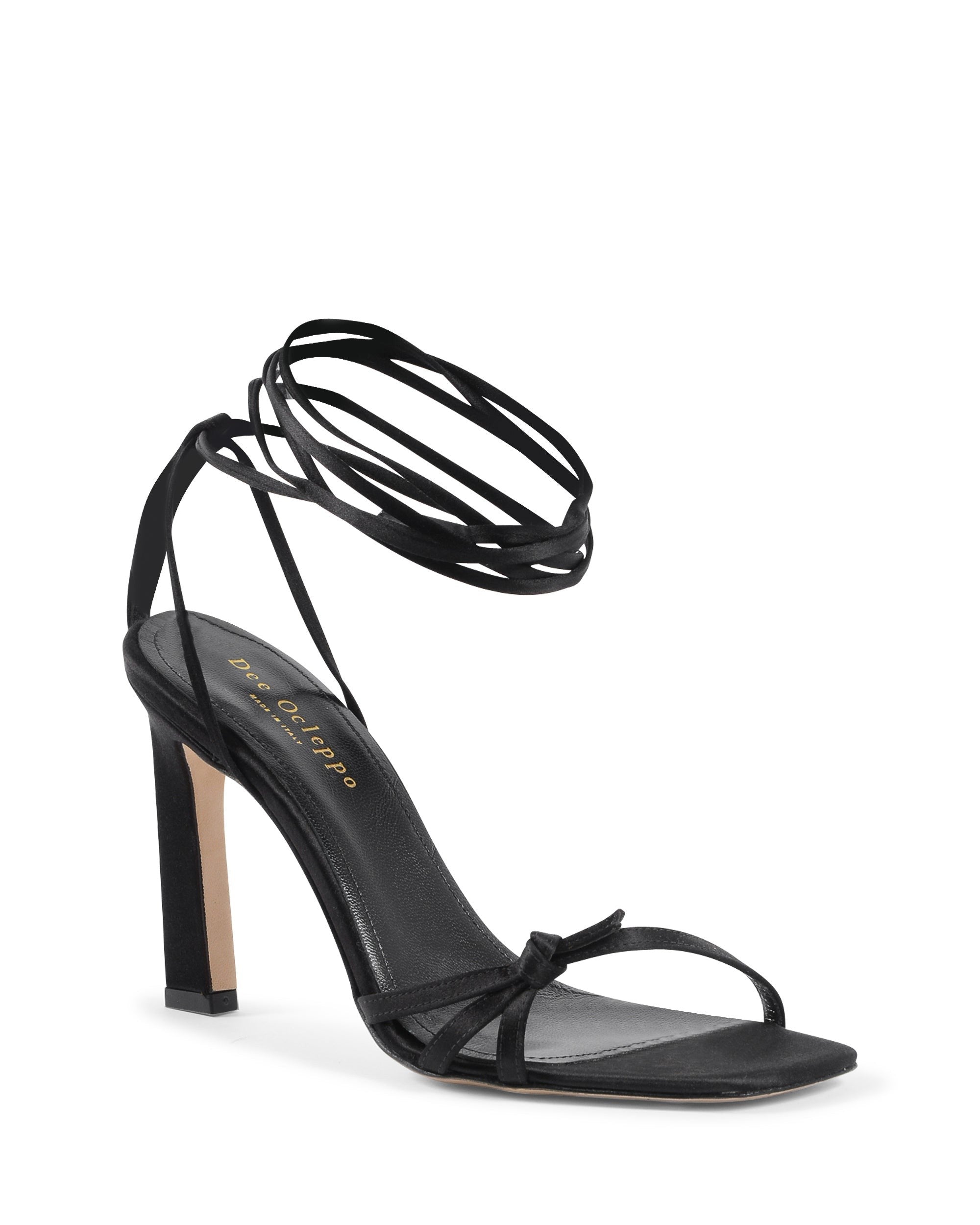 Bey Lace Up Sandal Black - Horizon Bliss