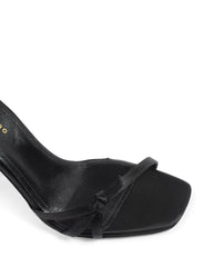 Bey Lace Up Sandal Black - Horizon Bliss