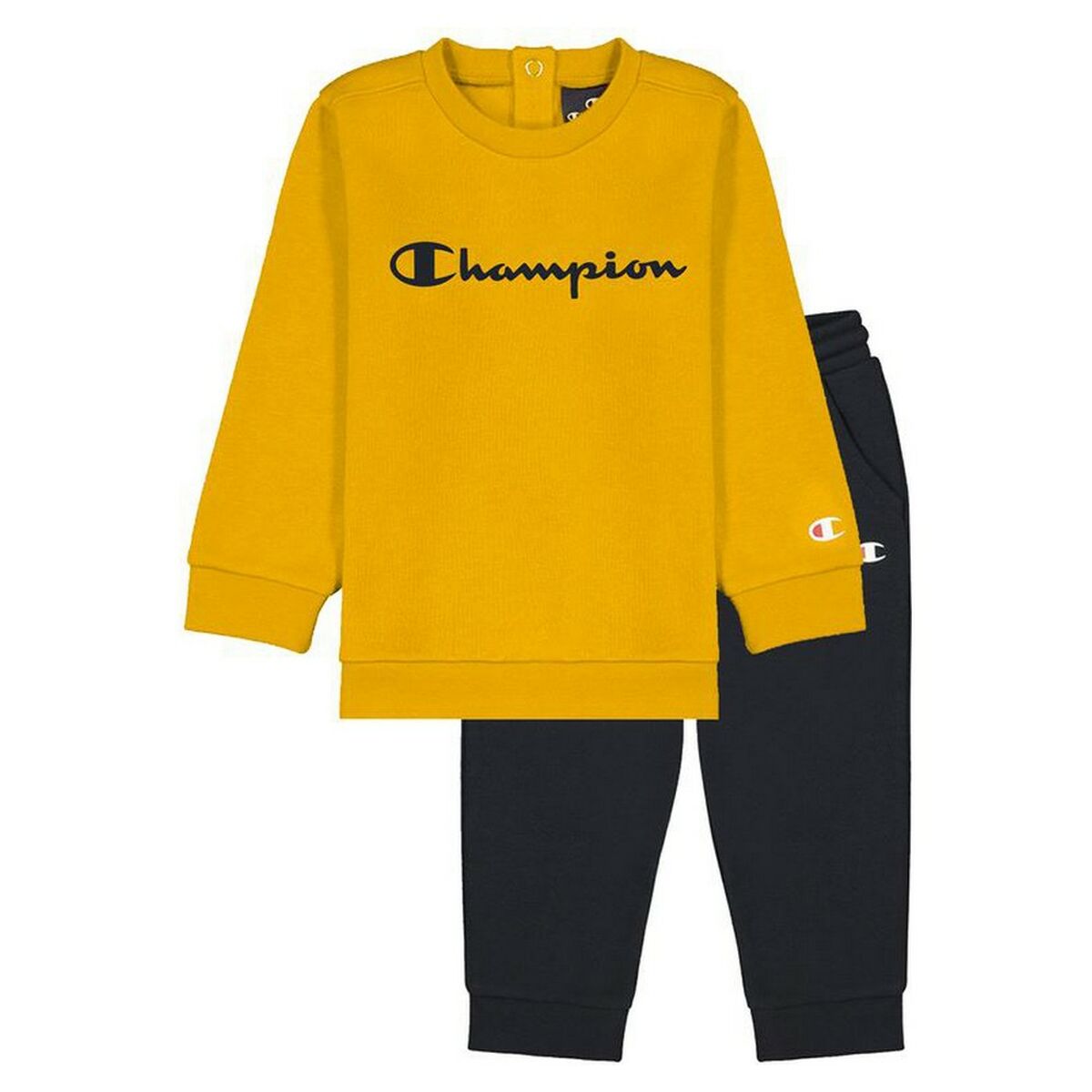 Tracksuit Champion Crewneck Baby Yellow - Horizon Bliss