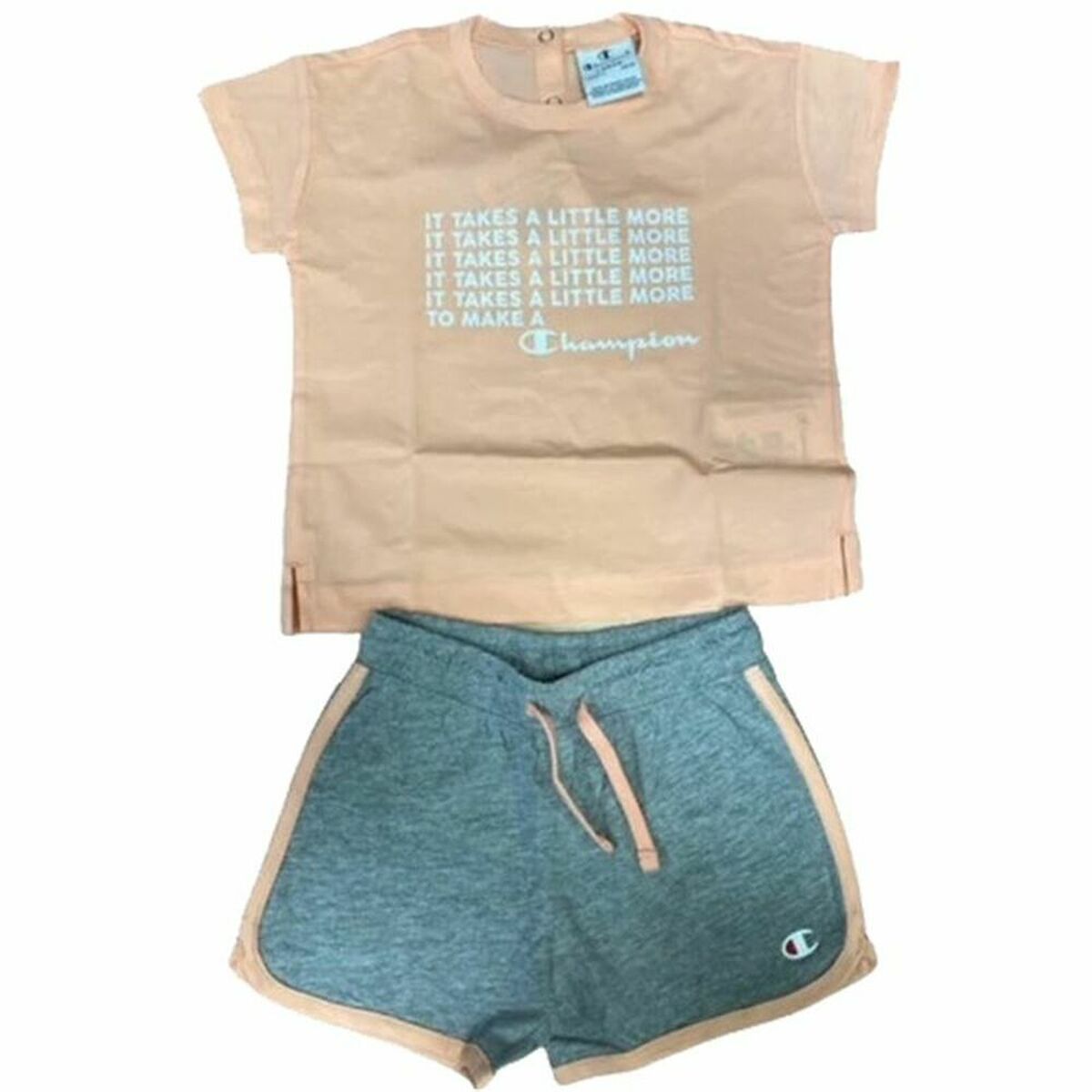 Children's Sports Outfit Champion Baby Beige Beige - Horizon Bliss