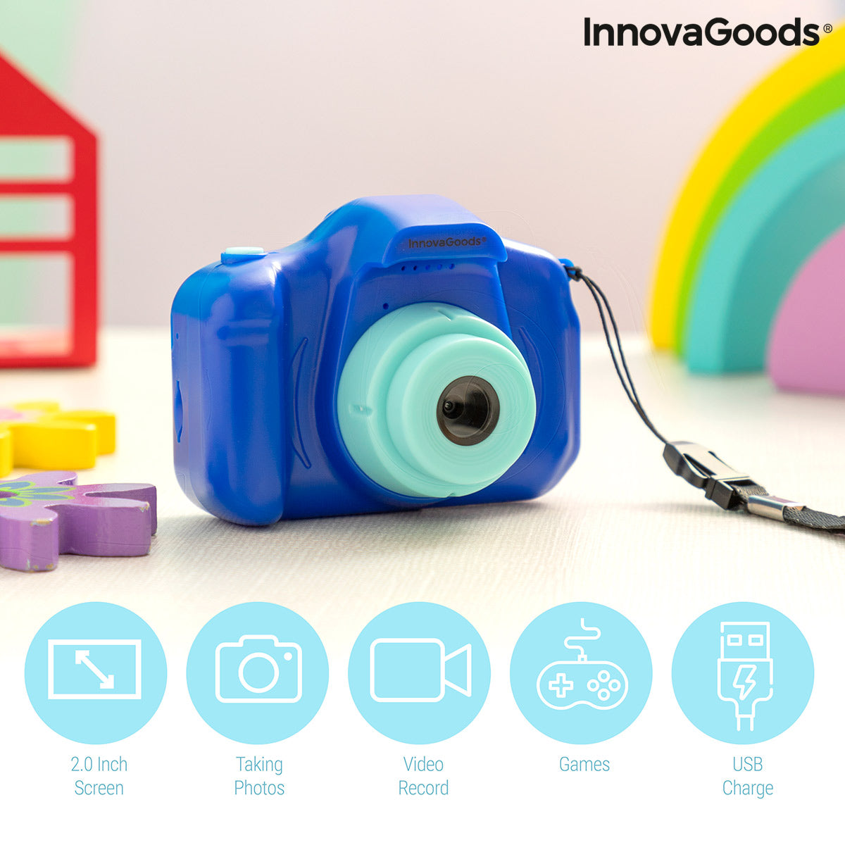 Children’s Digital Camera Kidmera InnovaGoods - Horizon Bliss