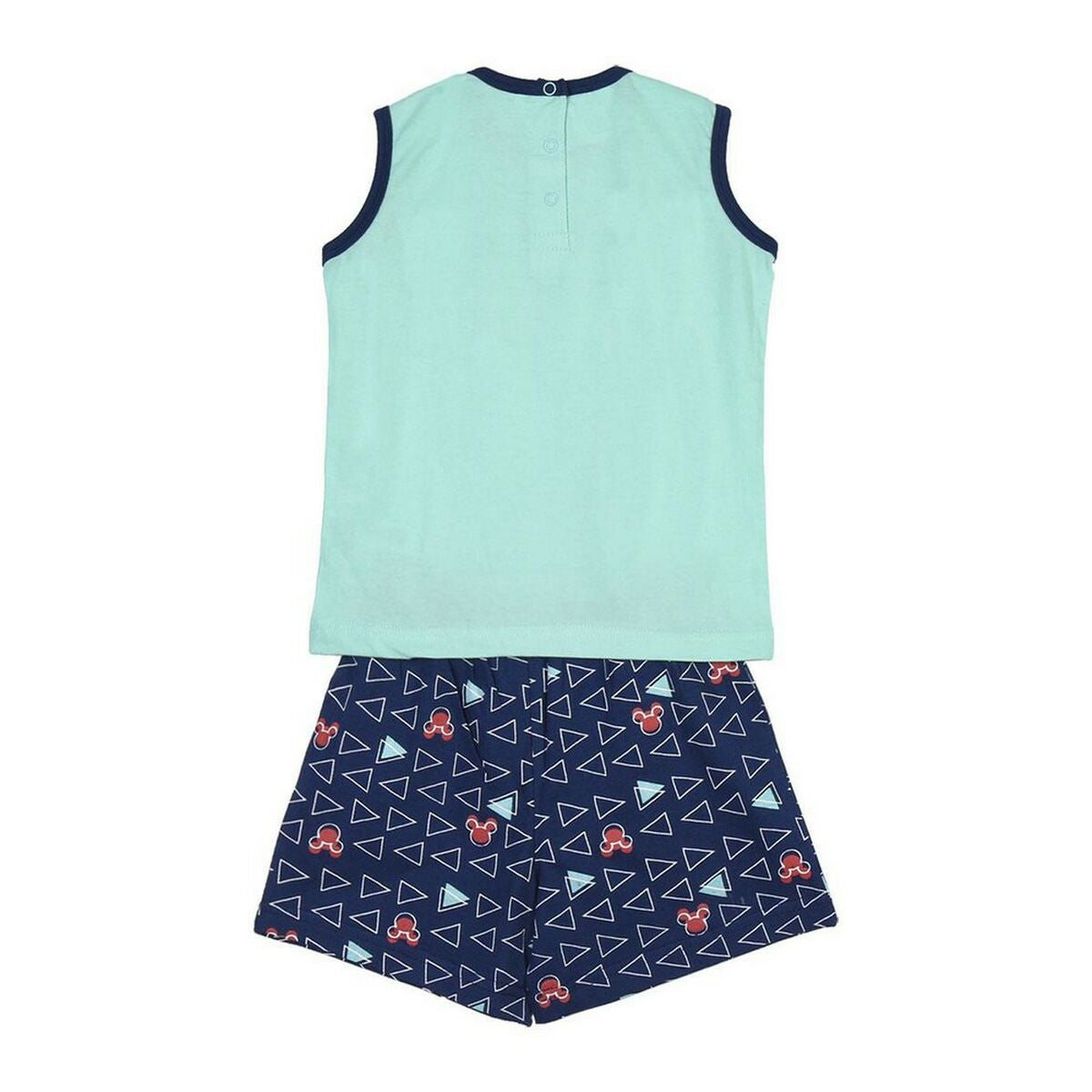 Summer Pyjama Mickey Mouse Baby Blue - Horizon Bliss