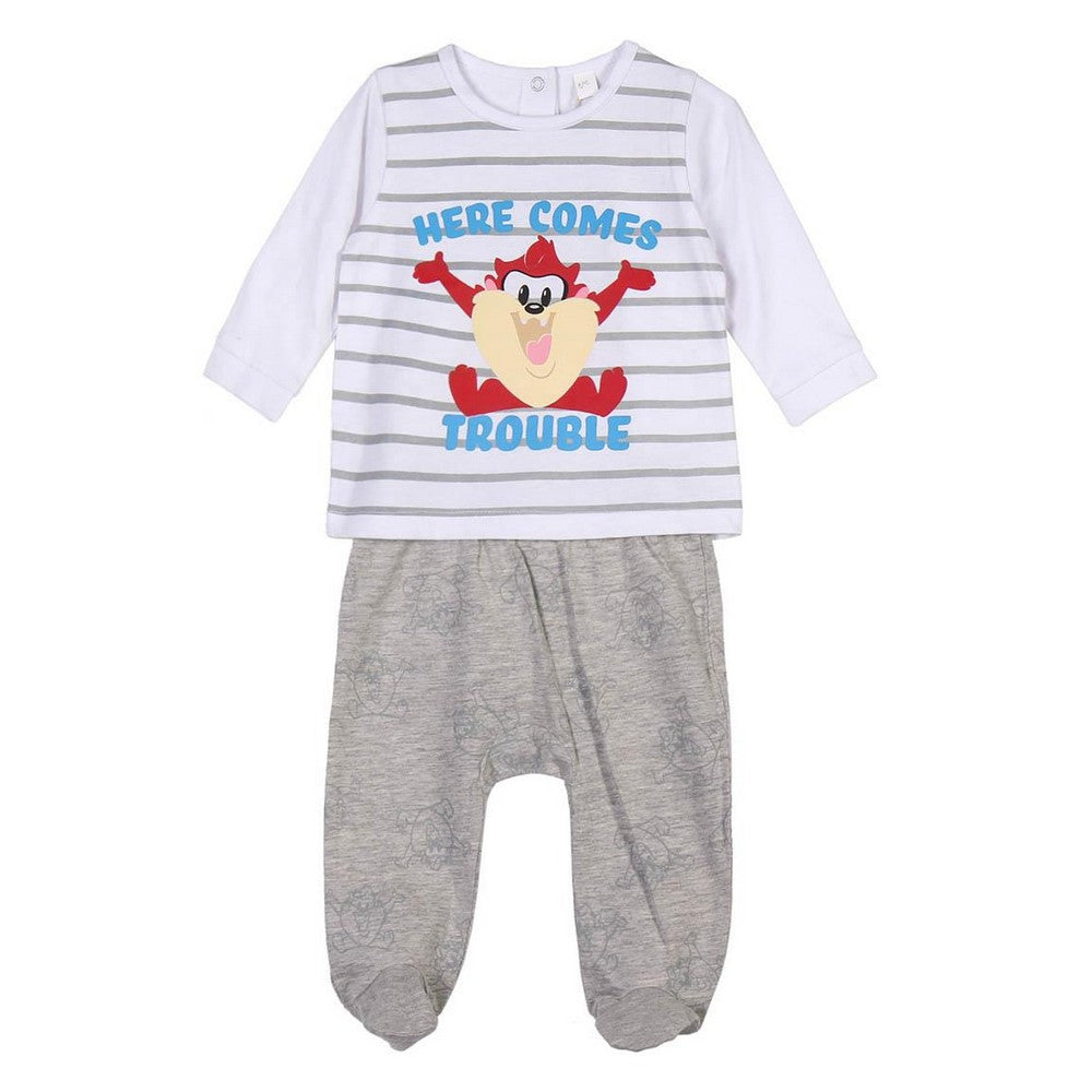 Set of clothes Looney Tunes Grey Baby - Horizon Bliss