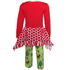 Girls Christmas Reindeer Tunic and - Horizon Bliss