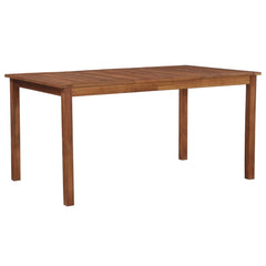 Garden Table 35.4"x35.4"x29.1" Solid Acacia Wood - Horizon Bliss