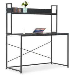 Computer Desk Black 47.2"x23.6"x54.3" - Horizon Bliss