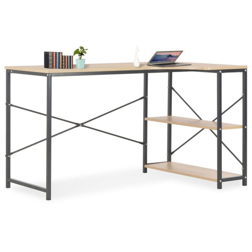 Computer Desk Black 47.2"x23.6"x54.3" - Horizon Bliss