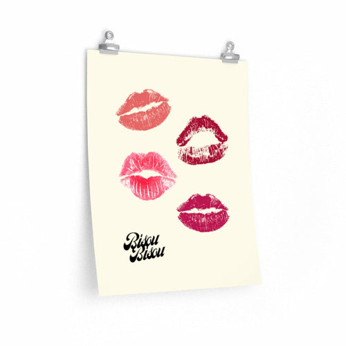 Bisou Bisou Kisses Poster - Horizon Bliss