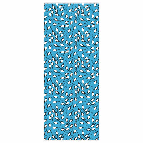 Blue Sperm Wrapping Paper - Horizon Bliss