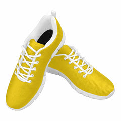 Sneakers For Men,    Gold Yellow   - Running Shoes - Horizon Bliss