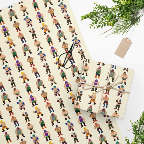 Luchador Wrapping Paper