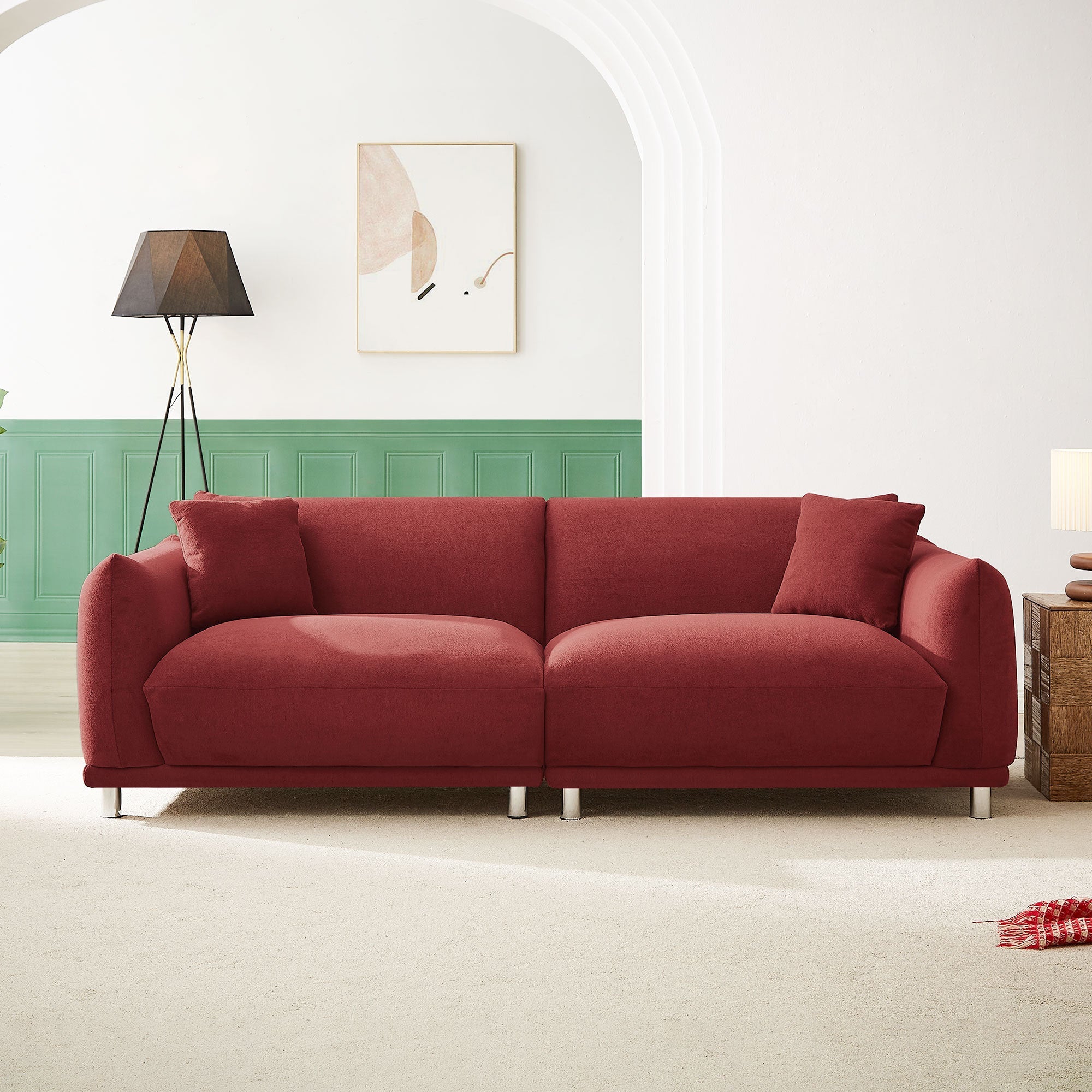 Loveseat Sofa Couch for Modern Living Room,2 Seater Sofa for Small