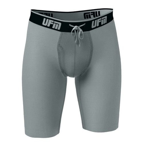 REG Support 9 Inch Boxer Briefs Polyester Available in Black, Gray, - Horizon Bliss