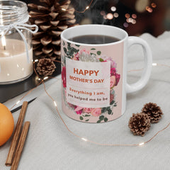 Happy Mother's Day Floral Theme Mug 11oz