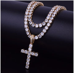 EMPEROR 3MM Tennis CZ Cross | 912721