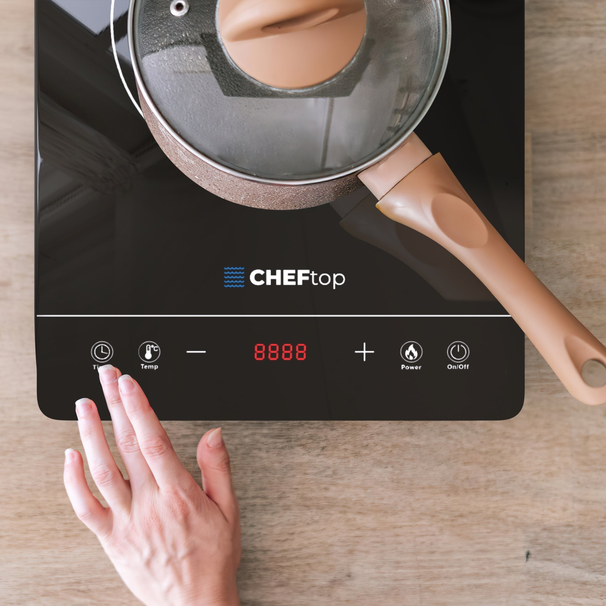 CHEFTop - Single Burner Induction Cooktop - Horizon Bliss