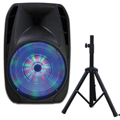 15" Professional Bluetooth Speaker with Tripod Stand - Horizon Bliss