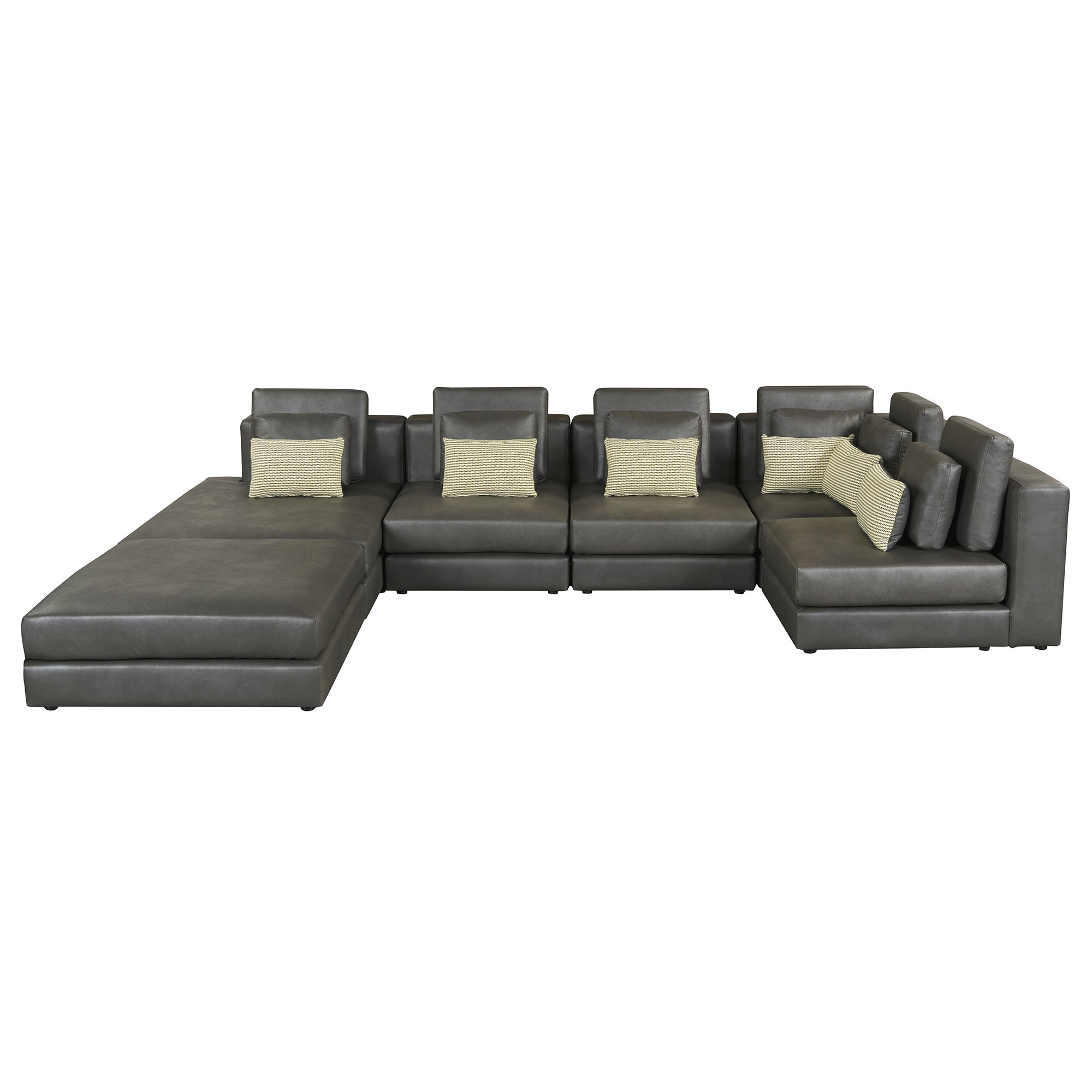 112.7" Modular Sectional Sofa Corner Sofa Chaise Lounge with Movable - Horizon Bliss