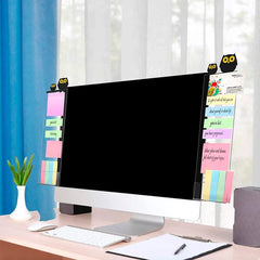 Monitor Memo Board Computer Monitor Side Panel   Transparent Sticky