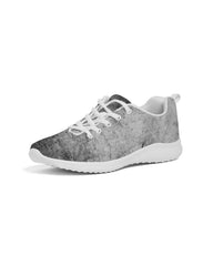 Womens Sneakers - Grey Tie-dye Style Canvas Sports Shoes / Running - Horizon Bliss