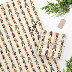 Luchador Wrapping Paper