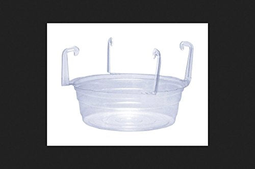 Curtis Wagner Plastics HB-1200 12 in. Hang Basket Drip Pan - Pack of 5