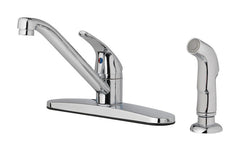 Oakbrook 4877379 One Handle Polished Chrome Kitchen Faucet with Deck M