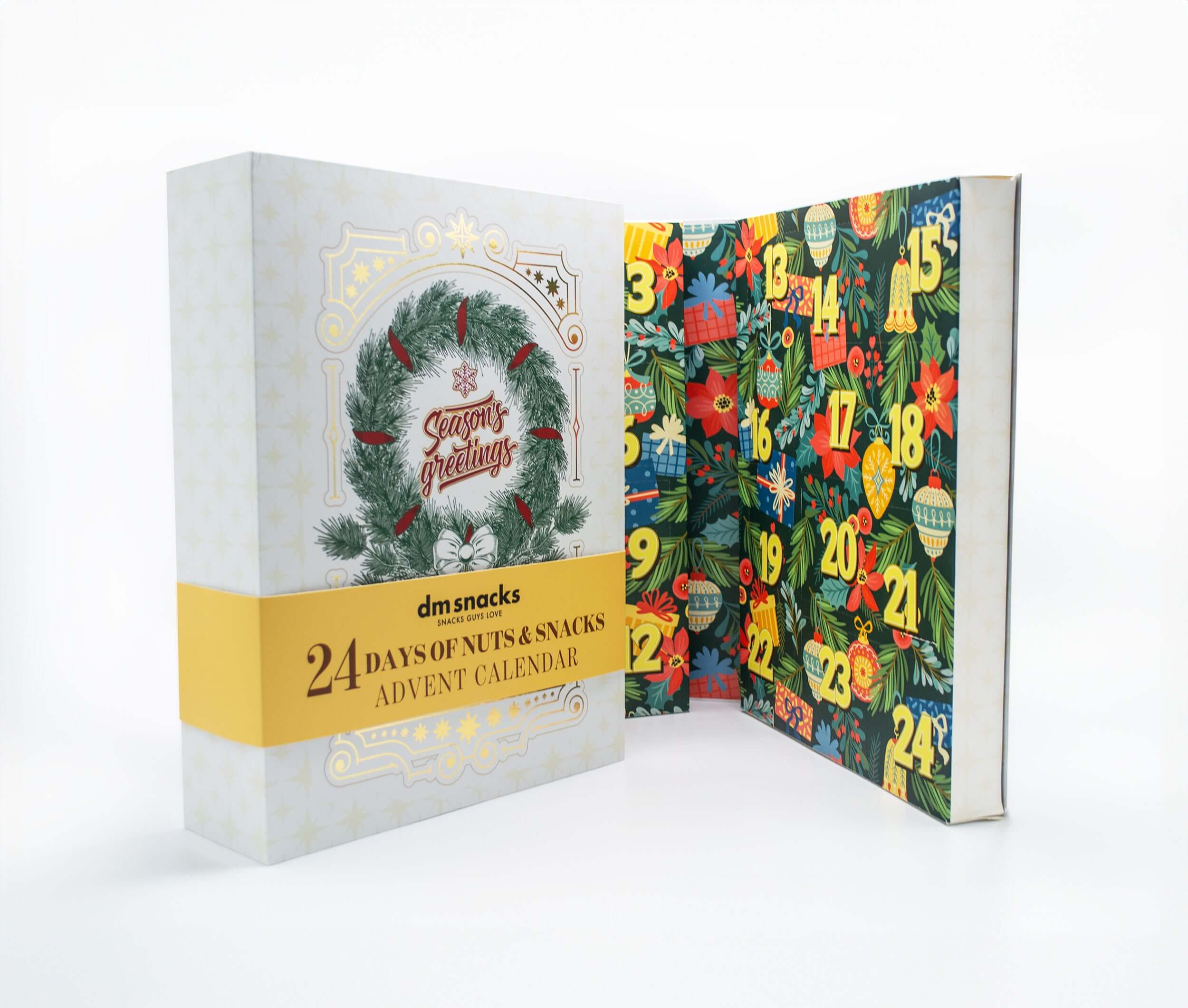 2024 Limited Edition - 24 Days of Gourmet Nuts & Snacks Advent