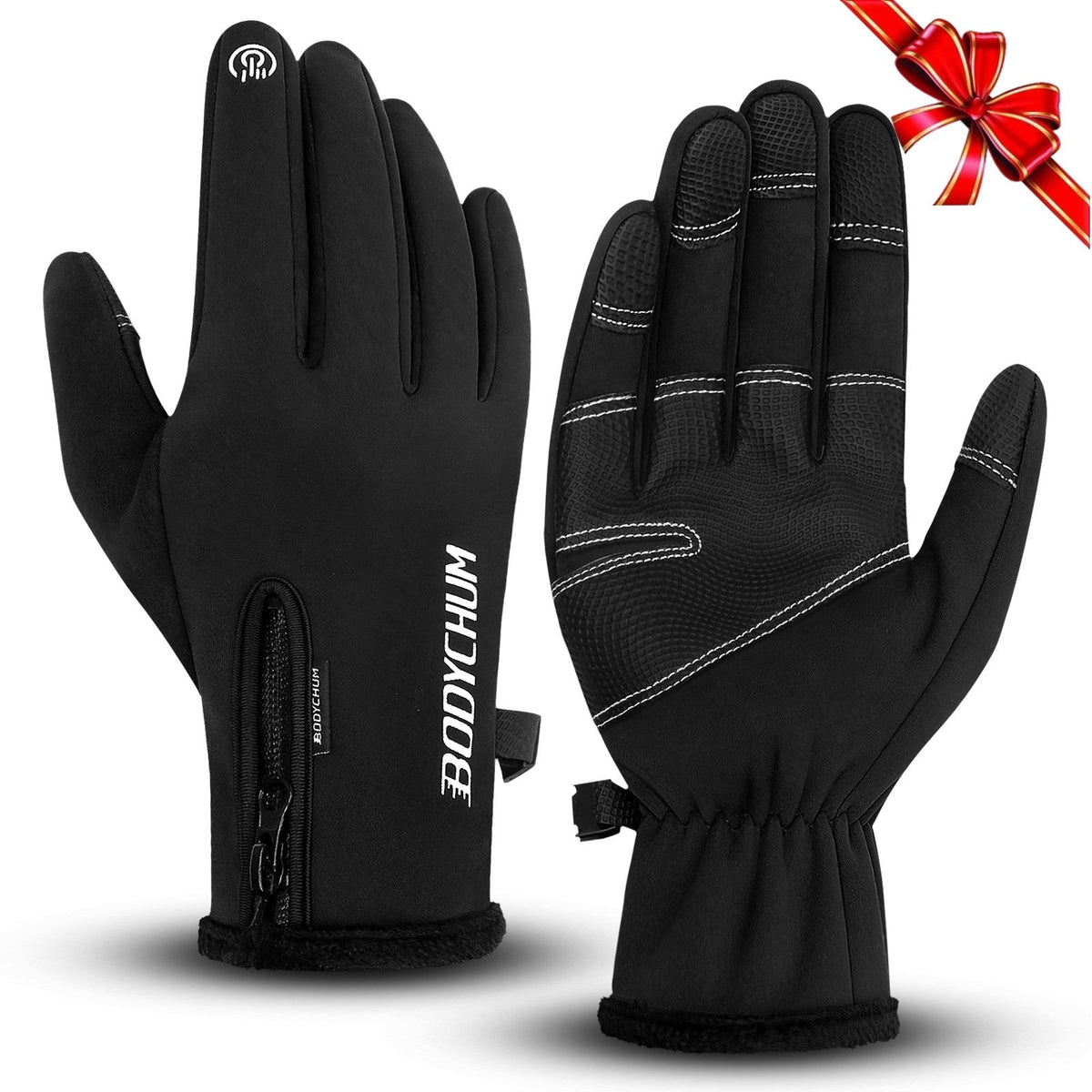 Winter Warm Gloves Touch Screen Gloves for Men Women Anti-Slip Driving