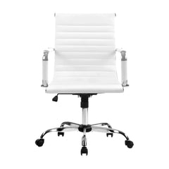 Artiss Gaming Office Chair Computer Desk Chairs Home Work Study White - Horizon Bliss