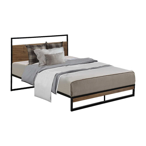 Artiss Metal Bed Frame King Single Size Mattress Base Platform - Horizon Bliss