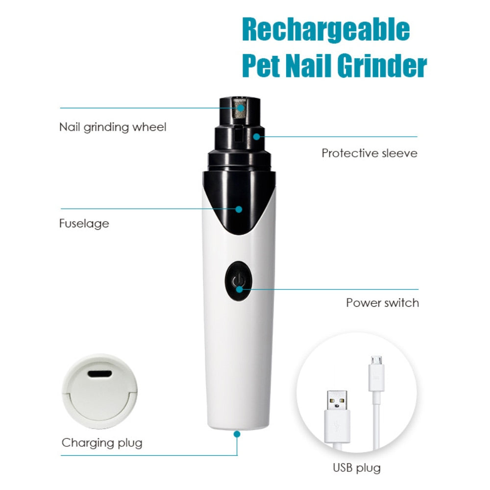 Auto Nail Grinders USB Charging Nail Clippers - Horizon Bliss