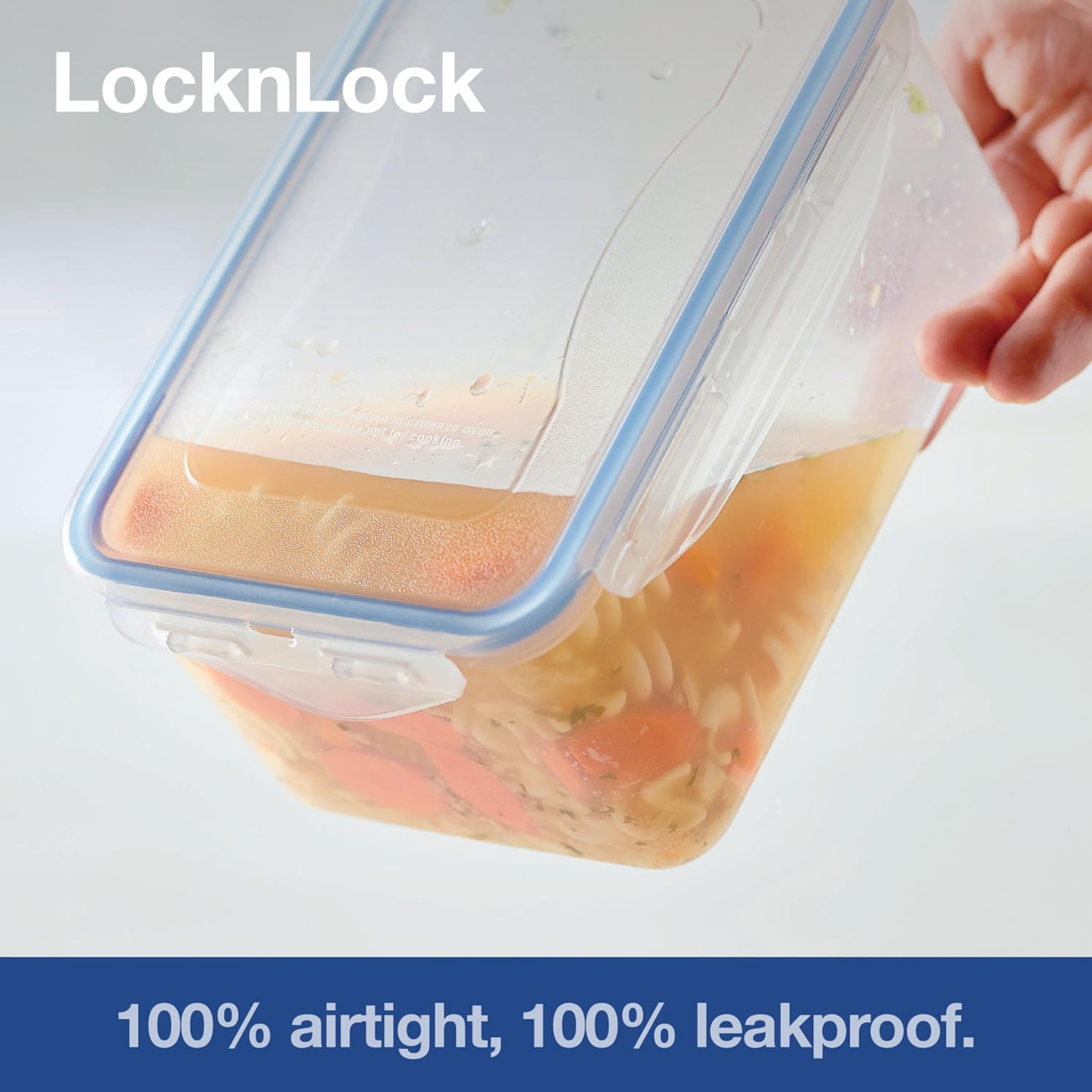 Easy Essentials Food Storage lids/Airtight containers, BPA Free, 54 Ounce, Clear - Horizon Bliss