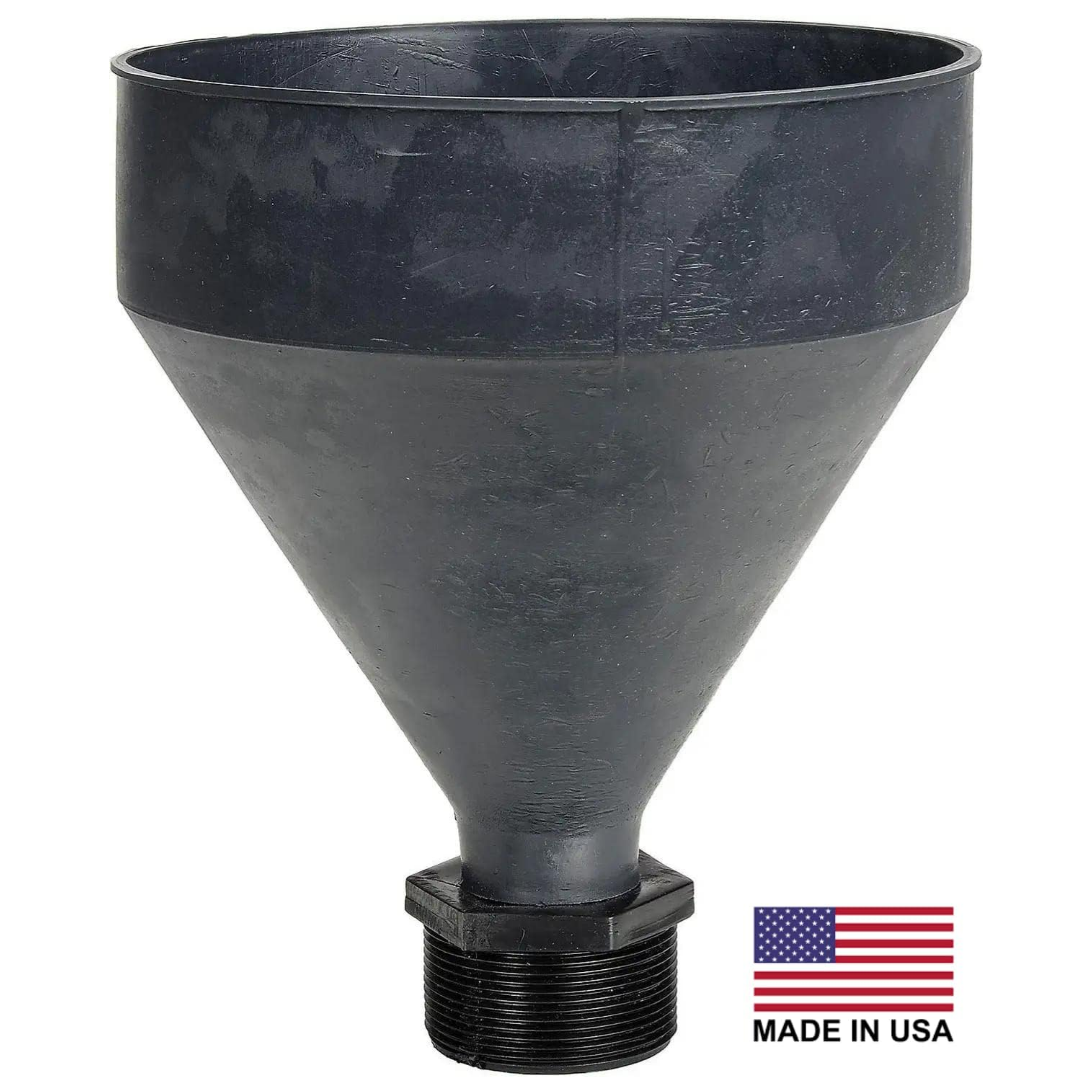 Funnel King 32400 3-Quart Drum Funnel with 2" Thread, Polyethylene - Made in USA - Horizon Bliss