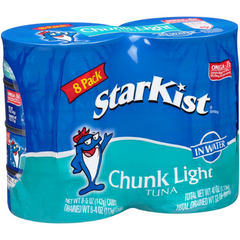 Chunk Light Tuna in Water, 5 oz Can, Pack of 8 - Horizon Bliss