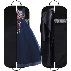 54" Garment Bag with Extra Large Pockets for Travel, Gusseted Suit Cover Mens Womens Foldable Hanging Bags for Clothes Shirts Dresses Coats - Horizon Bliss