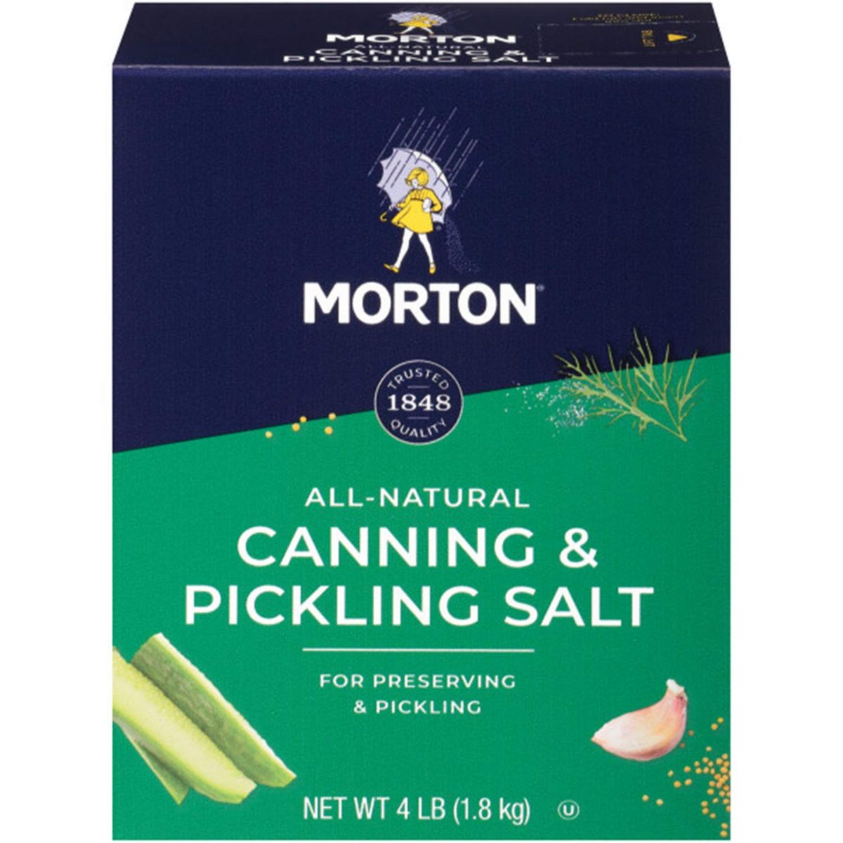 Canning & Pickling Salt, 4 Pound (Pack of 4) - Horizon Bliss