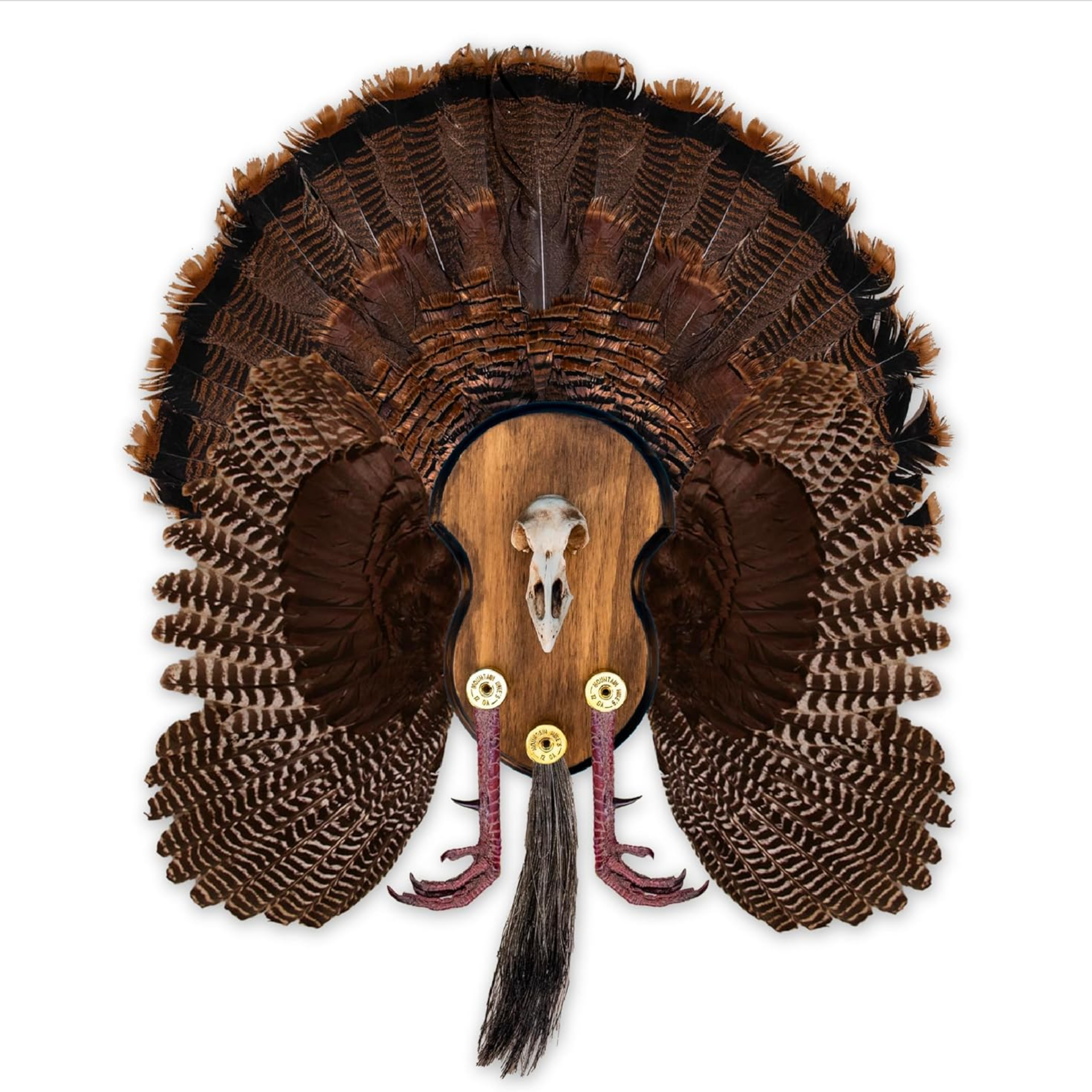 Ultimate Turkey Mounting Kit, Plaque, Beard, Fan, Universal (Model: MMR UTP) - Horizon Bliss