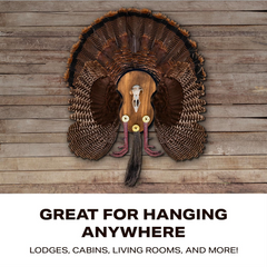 Ultimate Turkey Mounting Kit, Plaque, Beard, Fan, Universal (Model: MMR UTP) - Horizon Bliss