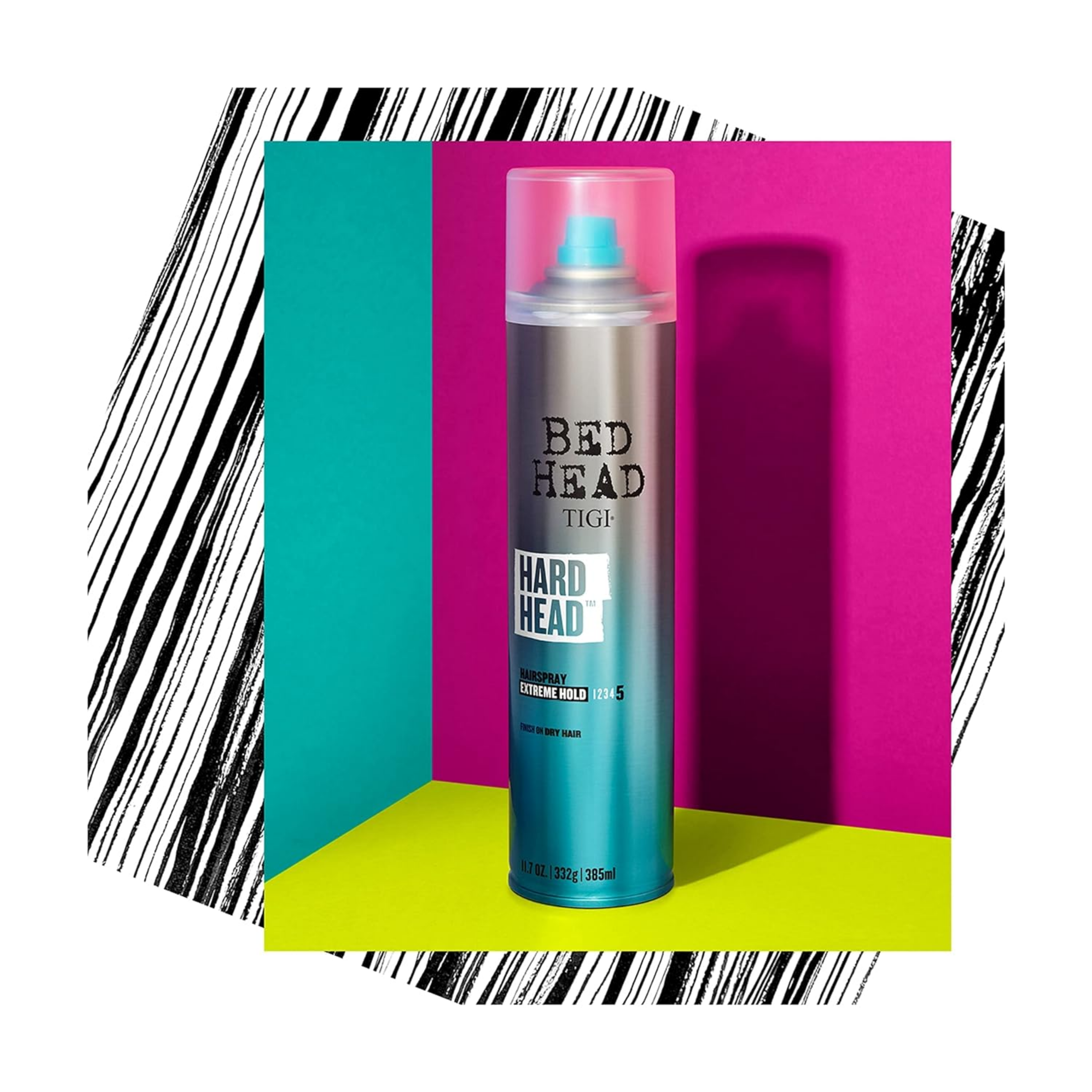 Bed Head by TIGI Hairspray Extra Hold Hard Head Hair Care Spray for All Hair Types, 11.7 oz - Horizon Bliss