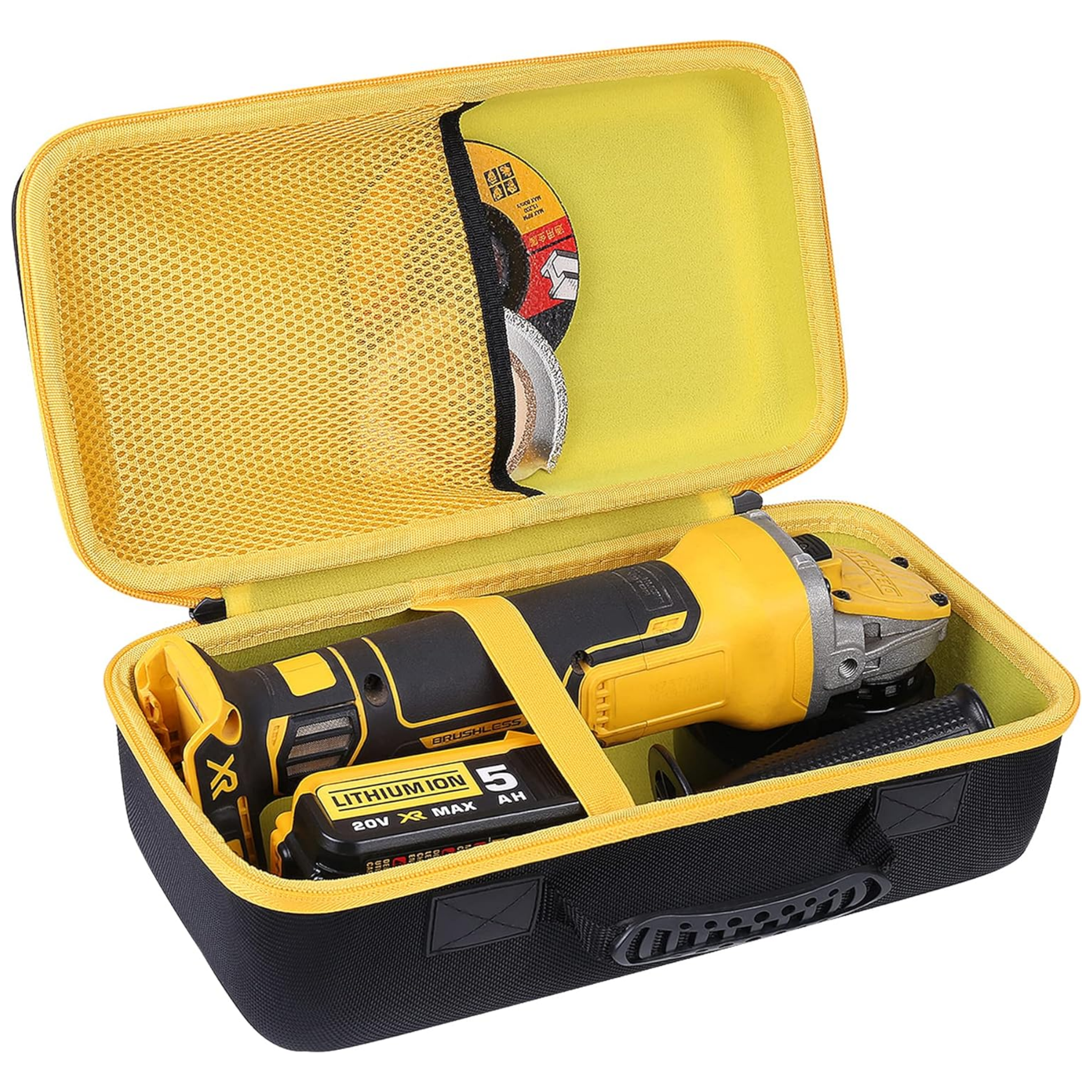 Hard Tools Case Replacement for DEWALT 20V MAX Angle Grinder Tool (DCG413B), Case Only - Horizon Bliss